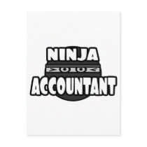 Ninja Accountant Post Cards