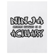 Ninja...Actuary Personalized Flyer