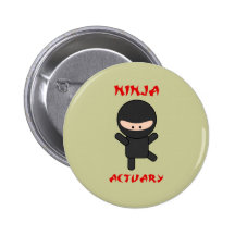 Ninja Actuary Pin