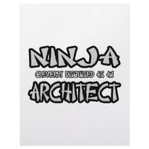 Ninja...Architect letterhead by Architect_Shirts Ninja...Architect letterhead