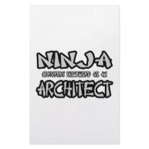 Ninja...Architect Custom Stationery