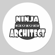 Ninja Architect Sticker