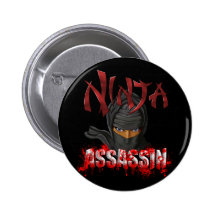 Ninja Assassin Pinback Buttons