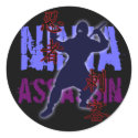 Ninja Assassin stickers by LoganKnight Ninja Assassin stickers