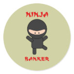 ninja banker sticker