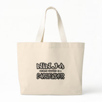 Ninja...Bartender Canvas Bags