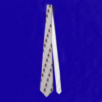 Ninja Bartender Holding Martini ties