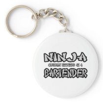 Ninja...Bartender Key Chains