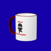 Ninja Bartender Plain mugs