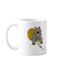 Ninja Beaver Coffee Mugs