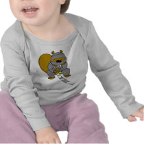 Ninja Beaver t-shirts