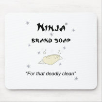 Ninja Brand Soap - for that deadly clean Mouse Pads