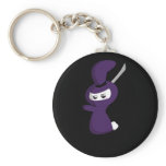 Ninja Bunny Key Chains