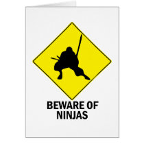 Ninja Greeting Cards