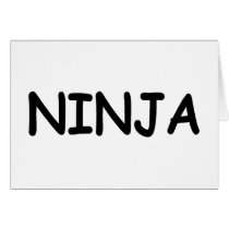 Ninja cards