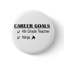 Ninja Career Goals - 4th Grade Pins