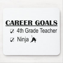 Ninja Career Goals - 4th Grade Mouse Mat