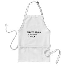 Ninja Career Goals - Accountant Apron