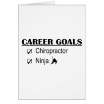 Ninja Career Goals - Chiropractor cards