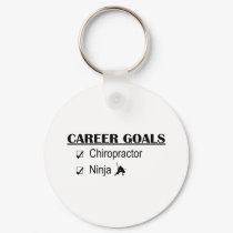 Ninja Career Goals - Chiropractor keychains