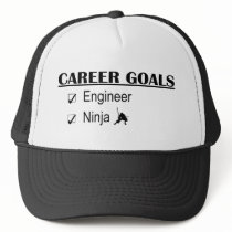 Ninja Career Goals - Engineer Trucker Hats