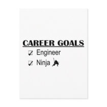 Ninja Career Goals - Engineer Post Cards