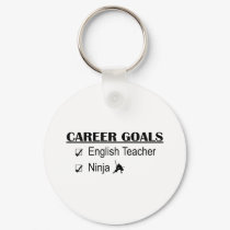 Ninja Career Goals - English Teacher keychains