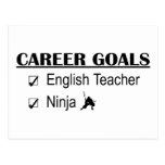 Ninja Career Goals - English Teacher Postcard