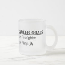 Ninja Career Goals - Firefighter Mug