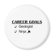 Ninja Career Goals - Geologist magnets