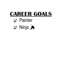 Ninja Career Goals - Painter