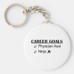 Ninja Career Goals - Physician Asst Key Chain