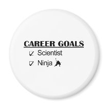 Ninja Career Goals - Scientist magnets