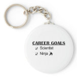 Ninja Career Goals - Scientist Key Chain