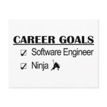 Ninja Career Goals - Software Engineer Postcards