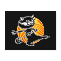 Ninja Cat postcards