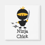 Ninja Chick Magnet