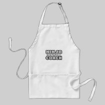 Ninja Cleverly Disguised As A Coach Apron