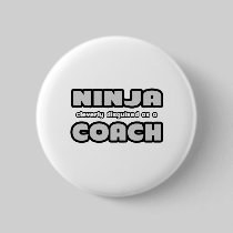 Ninja Cleverly Disguised As A Coach Pins
