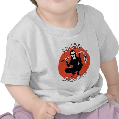 ninja dancer toddler t-shirt by borntoplay