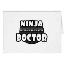 Ninja Doctor Greeting Cards