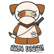 Ninja Doggy! Photo Sculpture photo sculptures by ninjadorables Ninja Doggy! Photo Sculpture photo sculptures