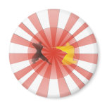 Ninja Dreaming Fridge Magnets