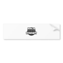 Ninja Economist Bumper Stickers