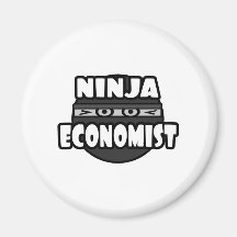 Ninja Economist Fridge Magnets