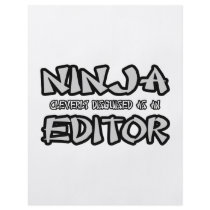 Ninja...Editor Custom Flyer