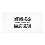 Ninja...Editor Photo Cards