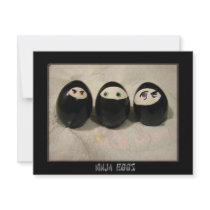 Ninja Eggs invitations by thedustyphoenix Ninja Eggs invitations
