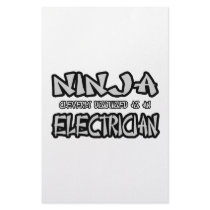 Ninja...Electrician Stationery Paper