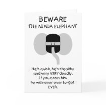 Ninja Elephant! Cards